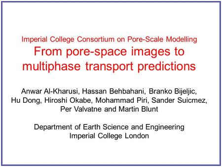 From pore-space images to multiphase transport predictions