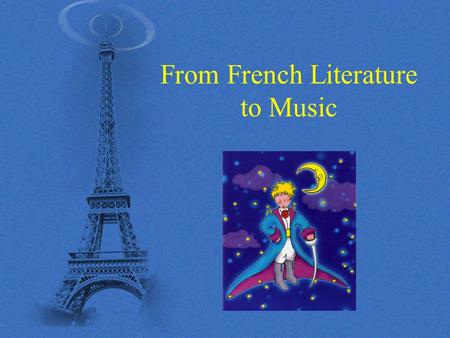 From French Literature to Music. 2015/6/23Dr. Montoneri2 Outline Introduction Part I. French Literature and Opera A. The Marriage of Figaro B. Carmen.