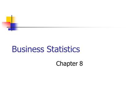 Business Statistics Chapter 8. Bell Shaped Curve Describes some data sets Sometimes called a normal or Gaussian curve – I’ll use normal.