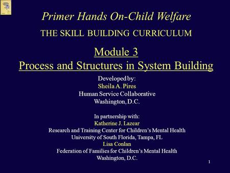 Primer Hands On-Child Welfare