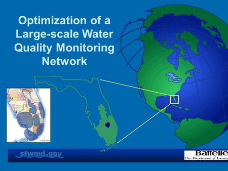 Optimization of a Large-scale Water Quality Monitoring Network.