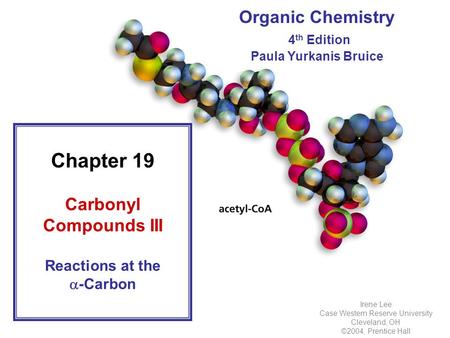 Carbonyl Compounds III