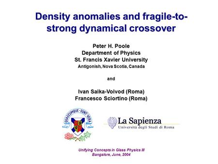 Density anomalies and fragile-to-strong dynamical crossover