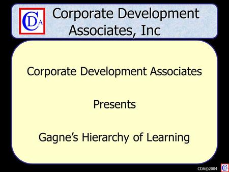 Corporate Development Associates, Inc