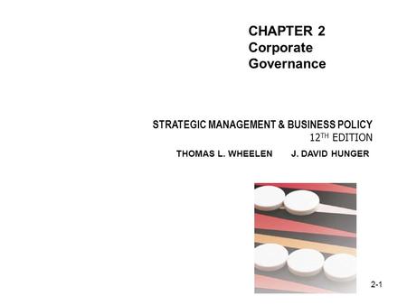 CHAPTER 2 Corporate Governance