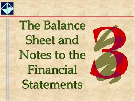 The Balance Sheet and Notes to the Financial Statements.
