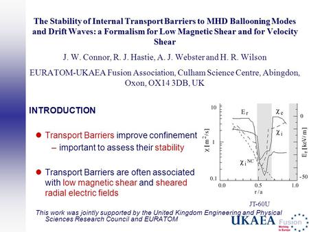 The Stability of Internal Transport Barriers to MHD Ballooning Modes and Drift Waves: a Formalism for Low Magnetic Shear and for Velocity Shear The Stability.