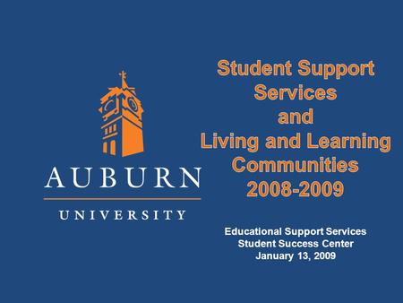 Student Success Solid Orientation and First Year Experiences Academic Curriculum & Faculty Interaction Accessible Student Support Systems Academic and.
