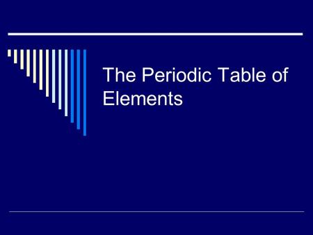 The Periodic Table of Elements. What are atoms?  Atoms are composed of protons, electrons, and neutrons. The number of protons in the nucleus of an atom.