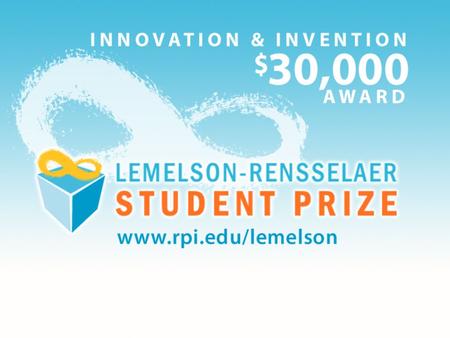 Often called the “Oscars” for inventors, the Lemelson prize recognizes and rewards innovation: an honor like no other.
