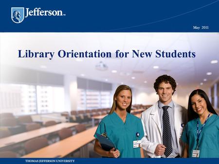 Library Orientation for New Students May 2011. Agenda Technology 1.Pulse & Blackboard Library and Computer Labs 1.JEFFLINE 2.Library Resources, Workshops.