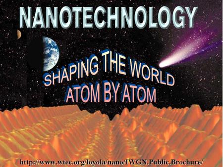 1. 2 3 Nanotechnology is receiving a lot of attention of late across the globe. The term nano originates etymologically from the Greek, and it means.