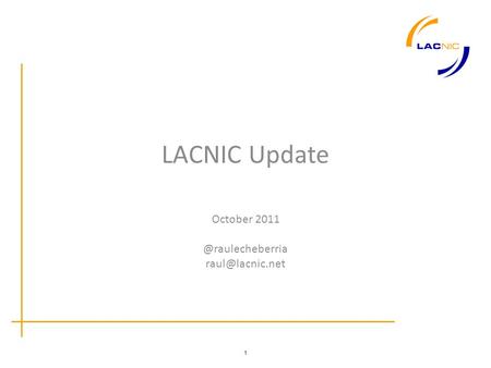 1 LACNIC Update October