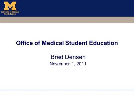 Office of Medical Student Education