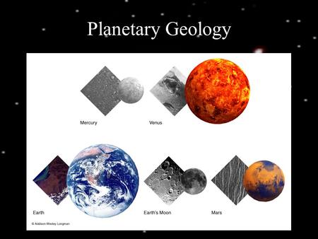 Planetary Geology. Layering of Terrestrial Worlds The process of differentiation separates materials with different densities Dense metals fall.