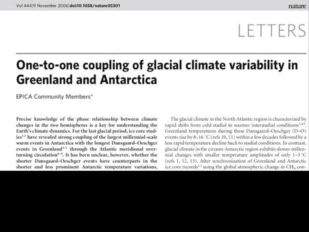 Holocene and Pleistocene Sedimentation on the Antarctic Shelf Why study this topic? 1)Holocene: period of dramatic S. Ocean changes.