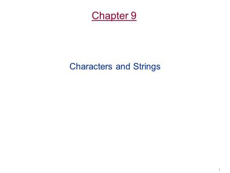 Intro to OOP with Java, C. Thomas Wu Characters and Strings