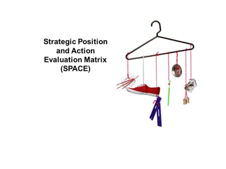 Strategic Position and Action Evaluation Matrix (SPACE)