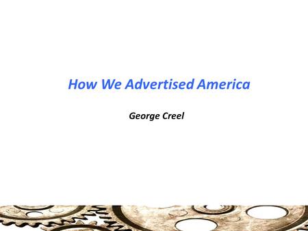 How We Advertised America