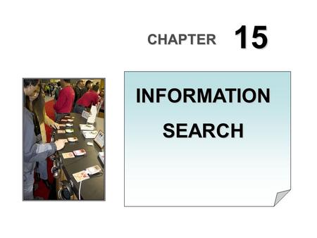 15 CHAPTER INFORMATION SEARCH.