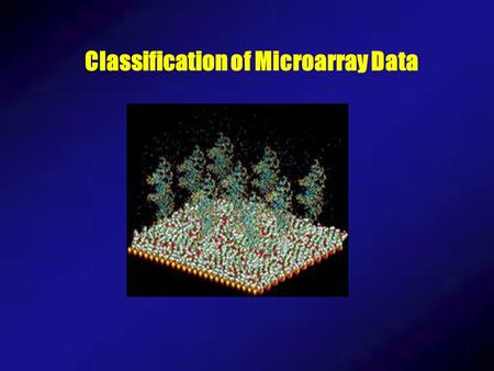 Classification of Microarray Data. Sample Preparation Hybridization Array design Probe design Question Experimental Design Buy Chip/Array Statistical.