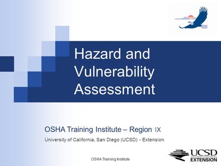 Hazard and Vulnerability Assessment