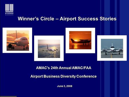 January 10, 2001 Airport System Capacity and Demand Click to edit Master title style Airport System Capacity and Demand AMAC's 24th Annual AMAC/FAA Airport.