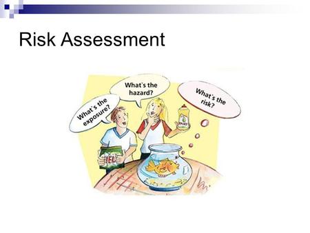 Risk Assessment.