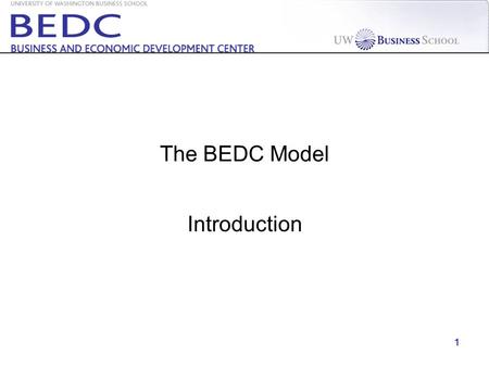 1 The BEDC Model Introduction. How employers rank college grads: CategoryMean Rating % giving high (8-10) rating % giving low (1-5) rating Teamwork7.039%17%
