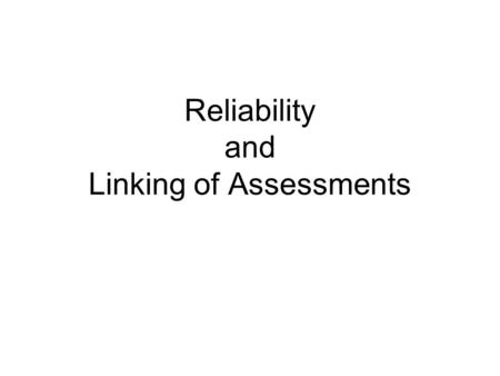 Reliability and Linking of Assessments. Figure 1 Differences Between Percentages Proficient or Above on State Assessments and on NAEP: Grade 8 Mathematics,