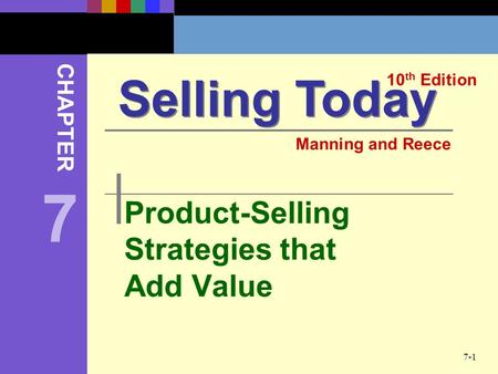 Product-Selling Strategies that Add Value