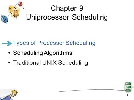 Chapter 9 Uniprocessor Scheduling
