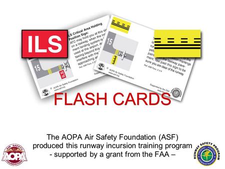 FLASH CARDS The AOPA Air Safety Foundation (ASF)