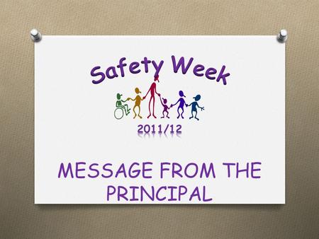 MESSAGE FROM THE PRINCIPAL. Dear Student Over and over again you have said: “Sir George Monoux is a SAFE learning environment.” I will do all I can in.