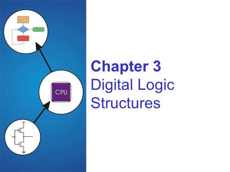 Chapter 3 Digital Logic Structures. Copyright © The McGraw-Hill Companies, Inc. Permission required for reproduction or display. Wael Qassas/AABU 3-2.