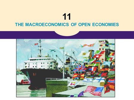 11 THE MACROECONOMICS OF OPEN ECONOMIES. Copyright©2004 South-Western 31 Open-Economy Macroeconomics: Basic Concepts Open-Economy Macroeconomics: Basic.