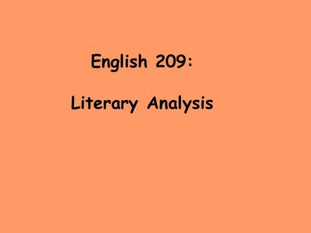 English 209: Literary Analysis. Finding criticism or interpretations of an author’s work 1.Search by Subject in Keene-Link for Flaubert. 2. Use MLA International.