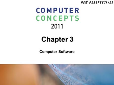 Chapter 3 Computer Software.