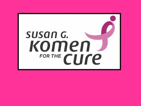 Story Of Susan G Komen Susan G. Komen was a woman from Peoria, Illinois who was diagnosed with breast cancer at the age of 33 and died three years later,
