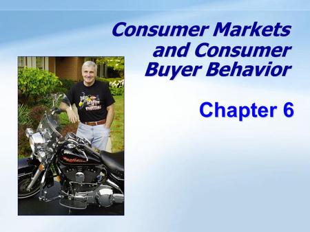 Objectives Be able to define the consumer market and construct a simple model of consumer buyer behavior. Know the four major factors that influence consumer.
