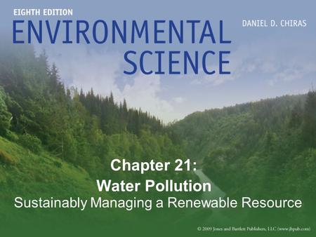 Chapter 21: Water Pollution