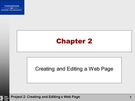 Creating and Editing a Web Page