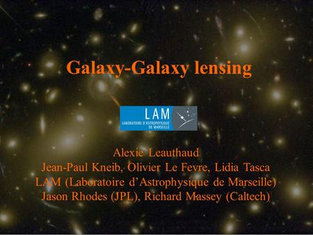 Galaxy-Galaxy lensing