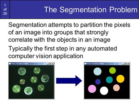 The Segmentation Problem