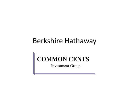 Berkshire Hathaway. Early Partnerships These lasted from 1959 to 1969 The average return for the partners in these funds was 25.3% and his return was.