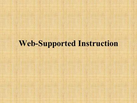 Web-Supported Instruction. Fun Web Sites  ve_of_magic/  (Can you figure out this trick?)