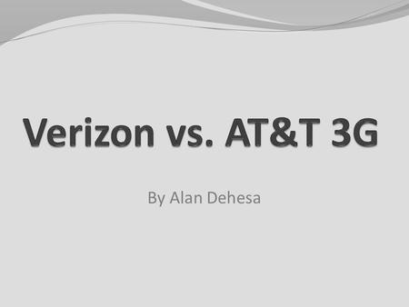 By Alan Dehesa. What is 3G? 3G stands for the third generation of wireless technologies Brings wireless broadband data services to your mobile phone The.
