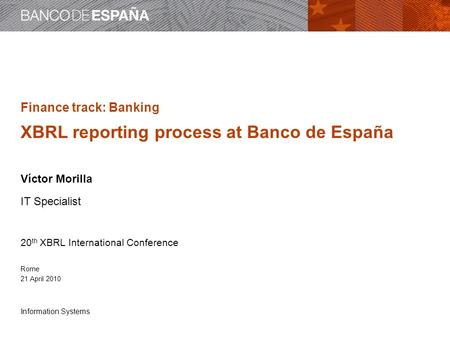 Oceanic Flight 815. Oceanic Flight 815 Regulatory banking reporting at Banco de España Some functions require the collection of data from credit.