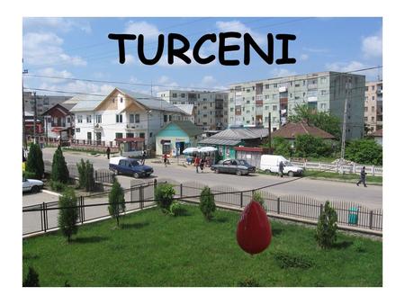 TURCENI. WHERE IS IT? 65 kms South of Targu Jiu, on the road towards Craiova. Between 2 rivers : Jiu and Jiltu.