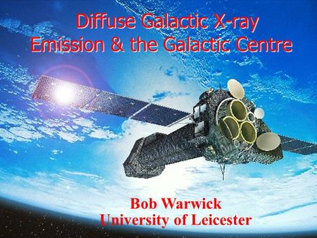 Diffuse Galactic X-ray Emission & the Galactic Centre